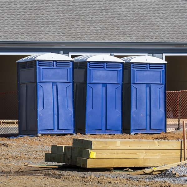 are there different sizes of portable toilets available for rent in Benson Minnesota